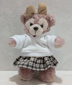 071 ダッフィー&シェリーメイ　ハンドメイドコスチューム　ぬいばサイズ