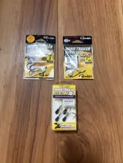 ⁠【未使用】がまかつ ワインドトレーラーフック 3パックセット 太刀魚⁠