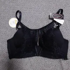 【aimerfeel C70】黒レースブラジャー