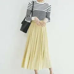 新品！ロペピクニック　着丈が選べる/シアーナチュラル楊柳プリーツスカート