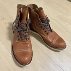 wheel robe スエード キャップトゥ ダービーブーツ US6.5E - メルカリ