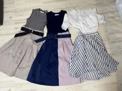 【訳あり・リメイク用】CECIL McBEE ワンピース 3点セット