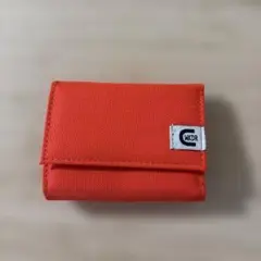 WKDR 三つ折り財布 オレンジ　コルリ