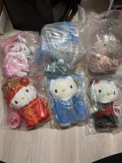 ①【未開封・6体セット】マクドナルド限定 ハローキティ ディアダニエル