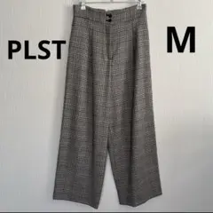 PLST ウォームリザーブツイルワイドパンツ　M