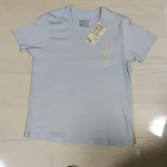無印良品 クルーネック半袖Tシャツ ライトブルー Lのサムネイル