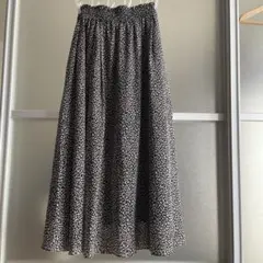 JOURNAL STANDARD. サイズ36 レオパード柄フレアロングスカート