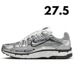 27.5　新品　Nike P-6000 メタリック シルバー ナイキ
