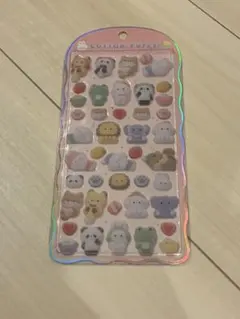 コットンパフィーシール　アニマル