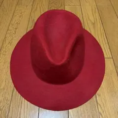 ハット　赤