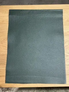 本革　DIY ハンドメイド素材 10枚セット　グリーン