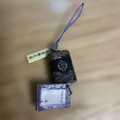 道中日記 渥美格之進 根付風 ストラップ