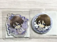 KING OF PRISM 法月仁　アクリルキーホルダー　缶バッジ　まるくじ