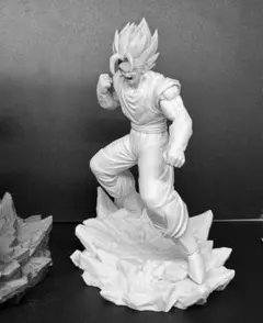ドラゴンボール ベジット ヘッド 2 個付き 未塗装 樹脂 フィギュア