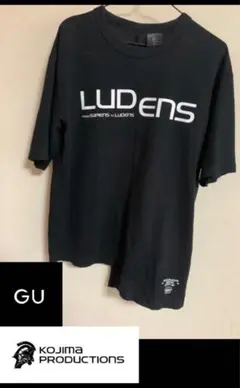 GU▪︎Kojima ProductionsのグラフィックGU製のブラックTシャツ