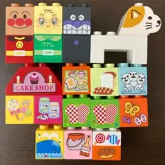 アンパンマンブロックラボ、絵柄ブロック等まとめ売り