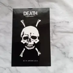 DEATH Cigarettes スカルデザイン　タバコ　ステッカー