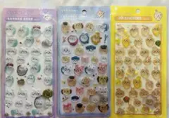 ちいかわボンボンドロップシール3枚セット