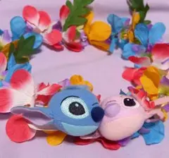 《希少》スティッチとエンジェルのヘッドレイ