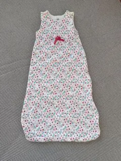 水玉模様 コットン ベビースリーパー