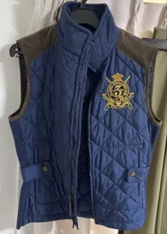 Ralph Lauren ネイビー ダウンベスト Sサイズ