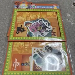 ズートピア2 Happyくじ K賞ステッカー 2点セット