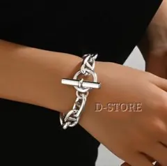 アンカーチェーン シルバー 925刻印 シェーヌダンクル ブレスレット TGM