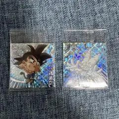 【2枚セット】ドラゴンボール 超戦士 シールウエハース15弾 シークレット