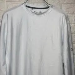 Under Armour ホワイト 長袖 コンプレッションシャツ LG