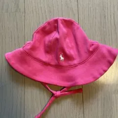 POLO RALPH LAUREN ベビー バケットハット ピンク 48cm