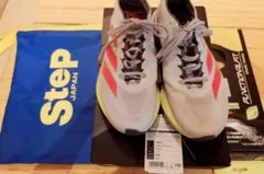 連休お値下【美品】アディゼロ ボストン12W「インナー未使用」 箱&新品ケース付