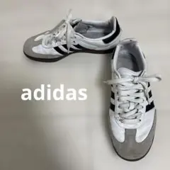 adidas SAMBA OG 24.5 サンバ ホワイト×ブラック 定番モデル