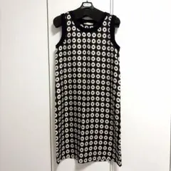 エスマックスマーラ　シルクワンピース エスマックスマーラ S Max Mara シルクプリントワンピース 38 グレー