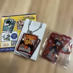 ヒロアカ　エンデヴァー　キーホルダー＆ステッカー