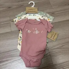 アメリカで購入❤︎新品　ベビーボディスーツ0-3M