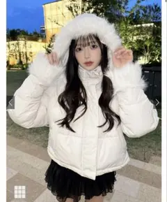 マルチWayフード付きファーダウンジャケット GRL