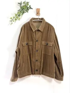 RAGEBLUE コーデュロイジャケット　オーバーサイズシャツ