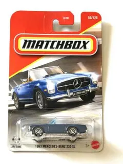 マッチボックス　1963 メルセデス・ベンツ 230 SL ミニカーのサムネイル