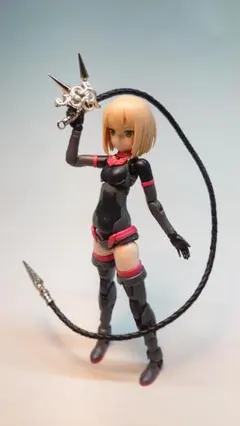 1/12　黒の鞭　オリジナル / ミニチュア / ドール小物