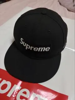 Supreme Champions Box Logo New Era キャップ