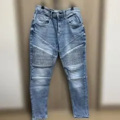 ストレッチライトブルーデニムパンツ