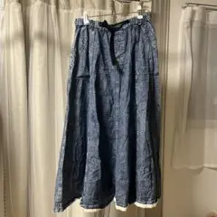 ニコアンド　ジーンズスカート
