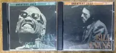 【2枚】Ray Charles Greatest Jazz BILL EVANS