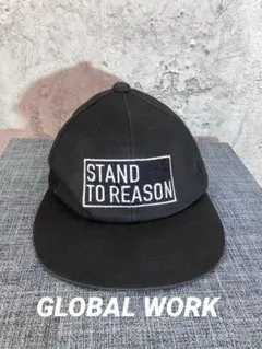 GLOBAL WORK スナップバックキャップ キャップ　帽子　ゴルフキャップ
