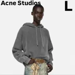 【Acne Studios】フーデッドスウェット フェイデッドブラックのサムネイル