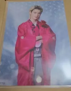 M!LK 好きすぎて滅　爆裂愛してる　クリアポスター 佐野勇斗 ラキドロ①