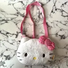 ハローキティ フェイス型 ポシェット