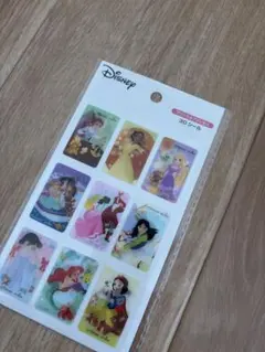 【新品】 ディズニー プリンス プリンセス 3Dシール セリア