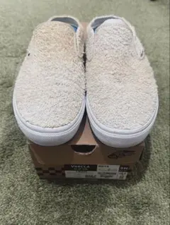 【美品、箱付き】26.5cmバンズ•VANSスリッポン、スニーカーV98CLA