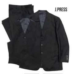 【美品】J.PRESS セットアップスーツ 3点セット 25イ258